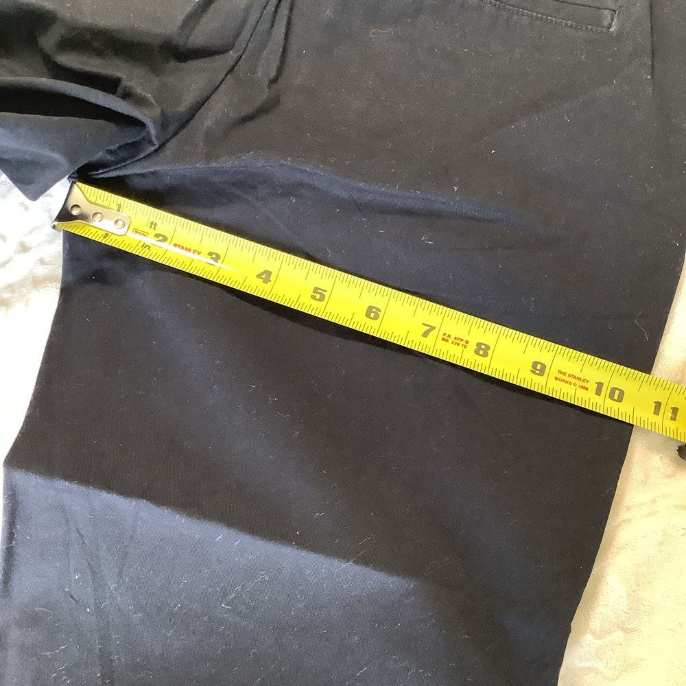 Loft CROPPED PETITE pants, black, size 2P - Picture 5 of 9